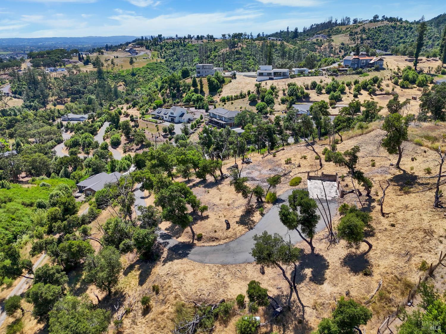 1400 Michele Way Santa Rosa, CA 95404 - Photo 18 of 35 an aerial view of residential houses with outdoor space