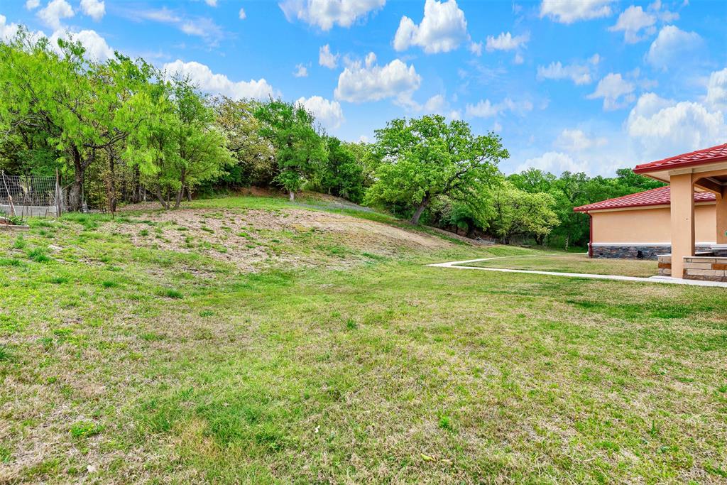 2613 Ranch Court Cedar Hill, TX 75104 - Photo 26 of 29 a backyard of a house with lots of green space
