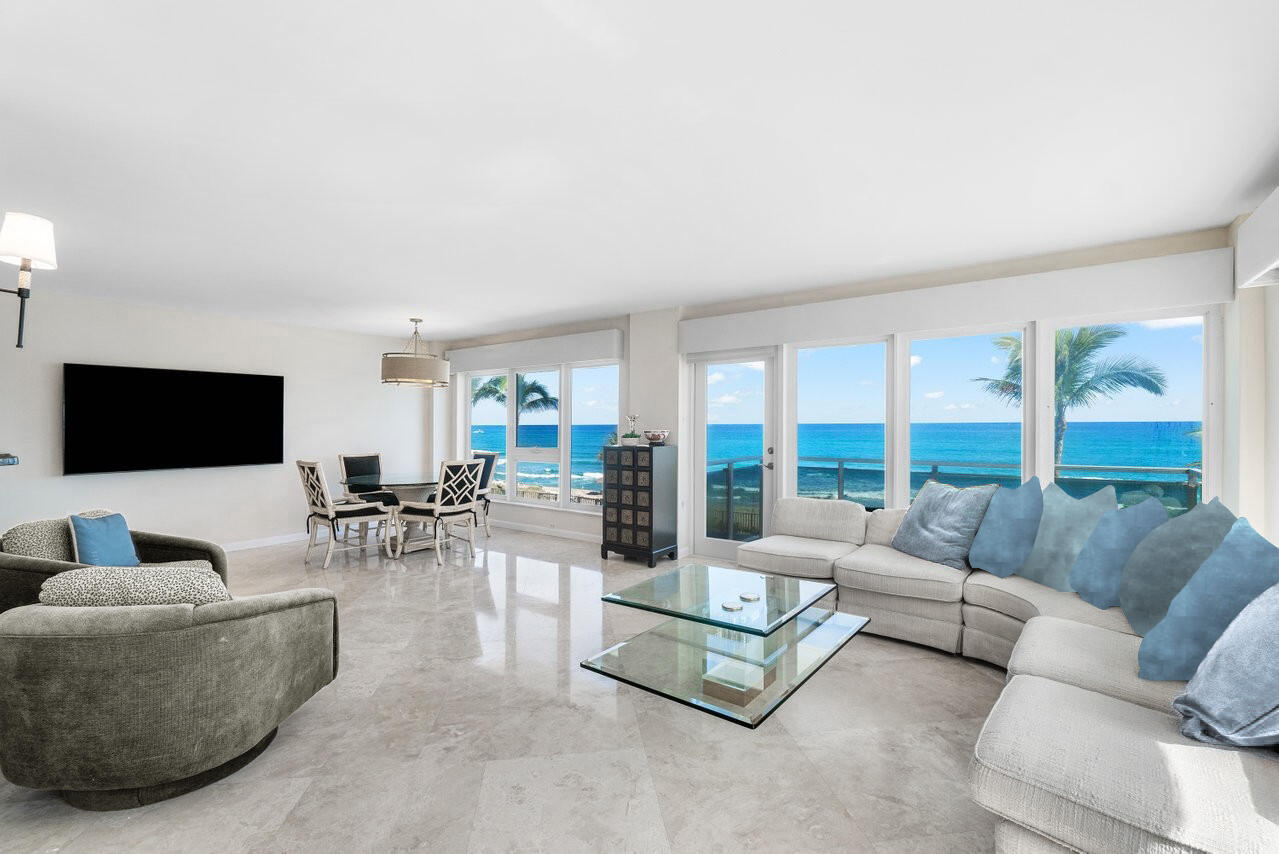 2066 North Ocean Boulevard, Unit 2SE Boca Raton, FL 33431 - Photo 1 of 32 living room