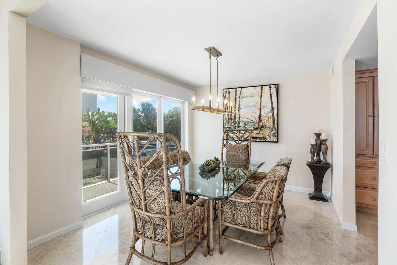 2066 North Ocean Boulevard, Unit 2SE Boca Raton, FL 33431 - Photo 7 of 32 Dining_Final