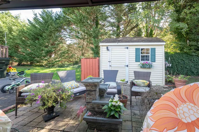 a car parked in front of house