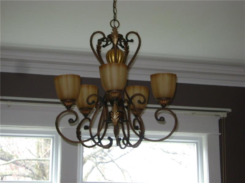 502 Spring Street Jamestown, PA 16134 - Photo 16 of 25 CHANDELIER IN DINING ROOM