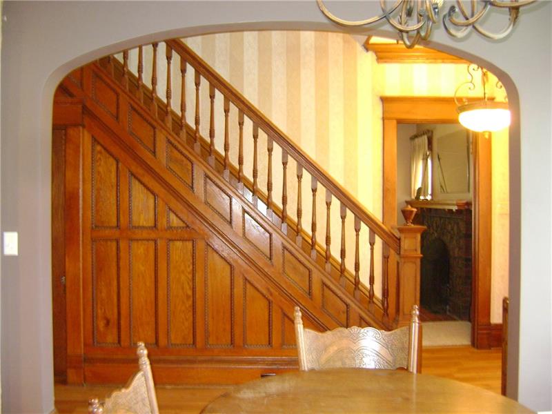 502 Spring Street Jamestown, PA 16134 - Photo 18 of 25 STAIR CASE IN HALLWAY
