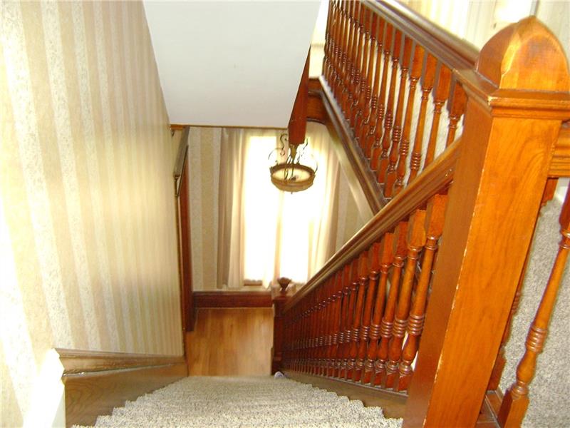 502 Spring Street Jamestown, PA 16134 - Photo 25 of 25 STAIRCASE GOING DOWNSTAIRS,
