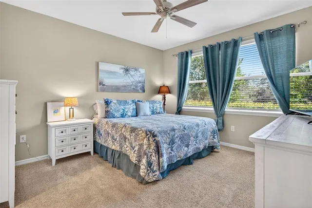 an empty room with closet