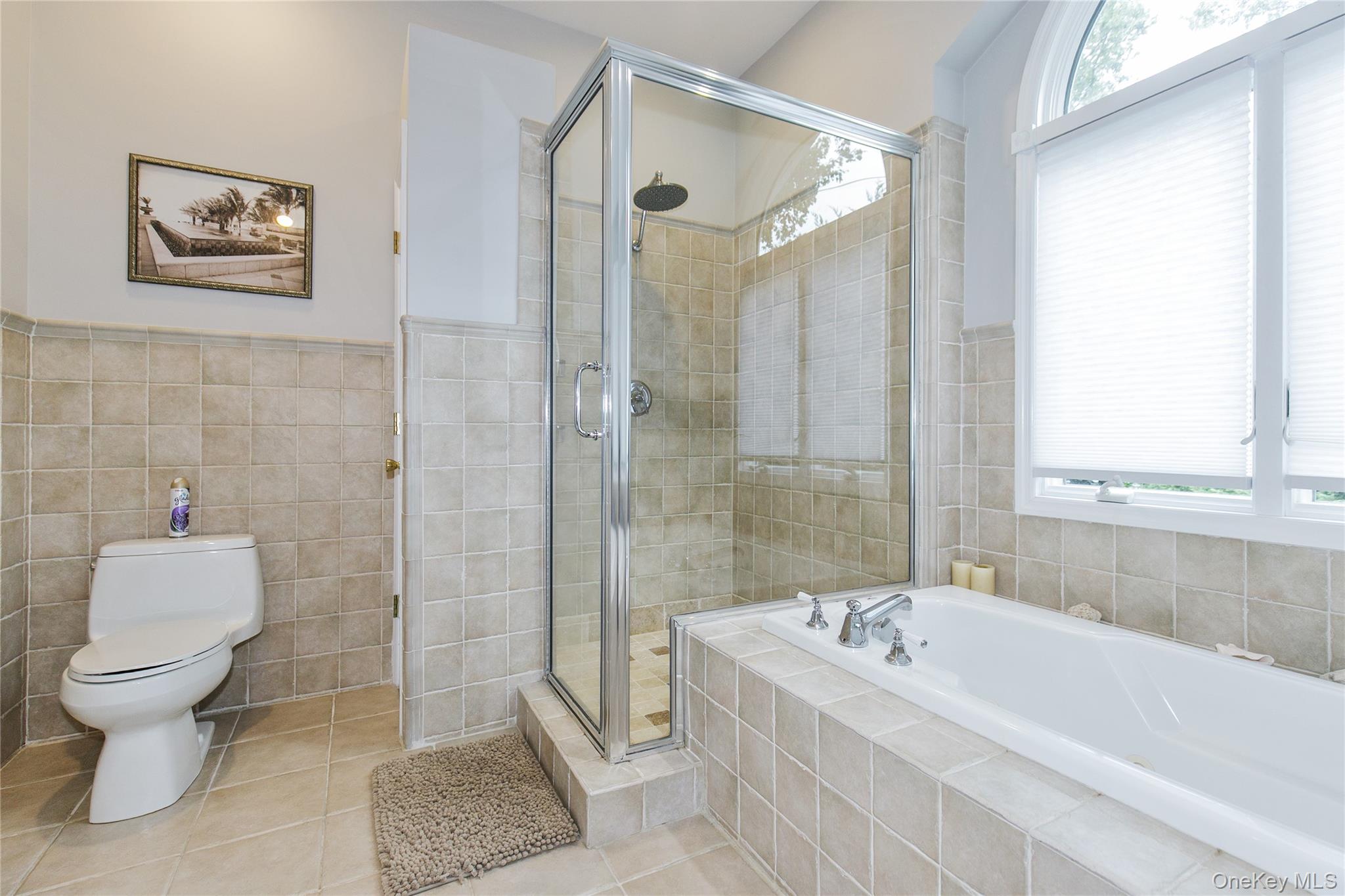 5 Searington Drive Syosset, NY 11791 - Photo 25 of 34 a bathroom with a toilet and a shower