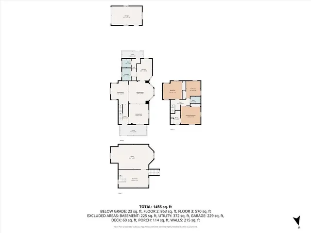 a picture of a room with a bench