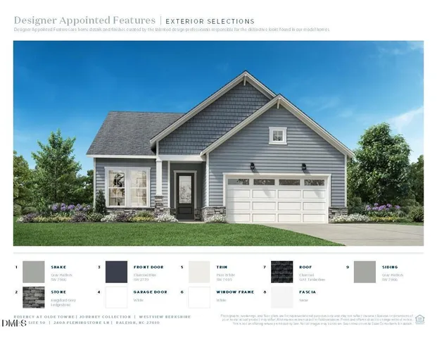 $595,000 | 2408 Fleming Stone Lane, Unit 50, Raleigh, NC 27610