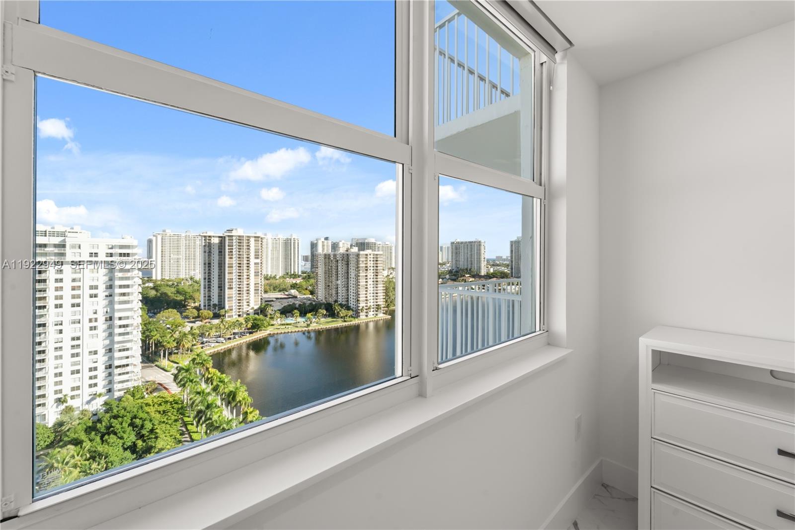 2801 Northeast 183rd Street, Unit 2116W Aventura, FL 33160 - Photo 13 of 23 a view of a city from a window