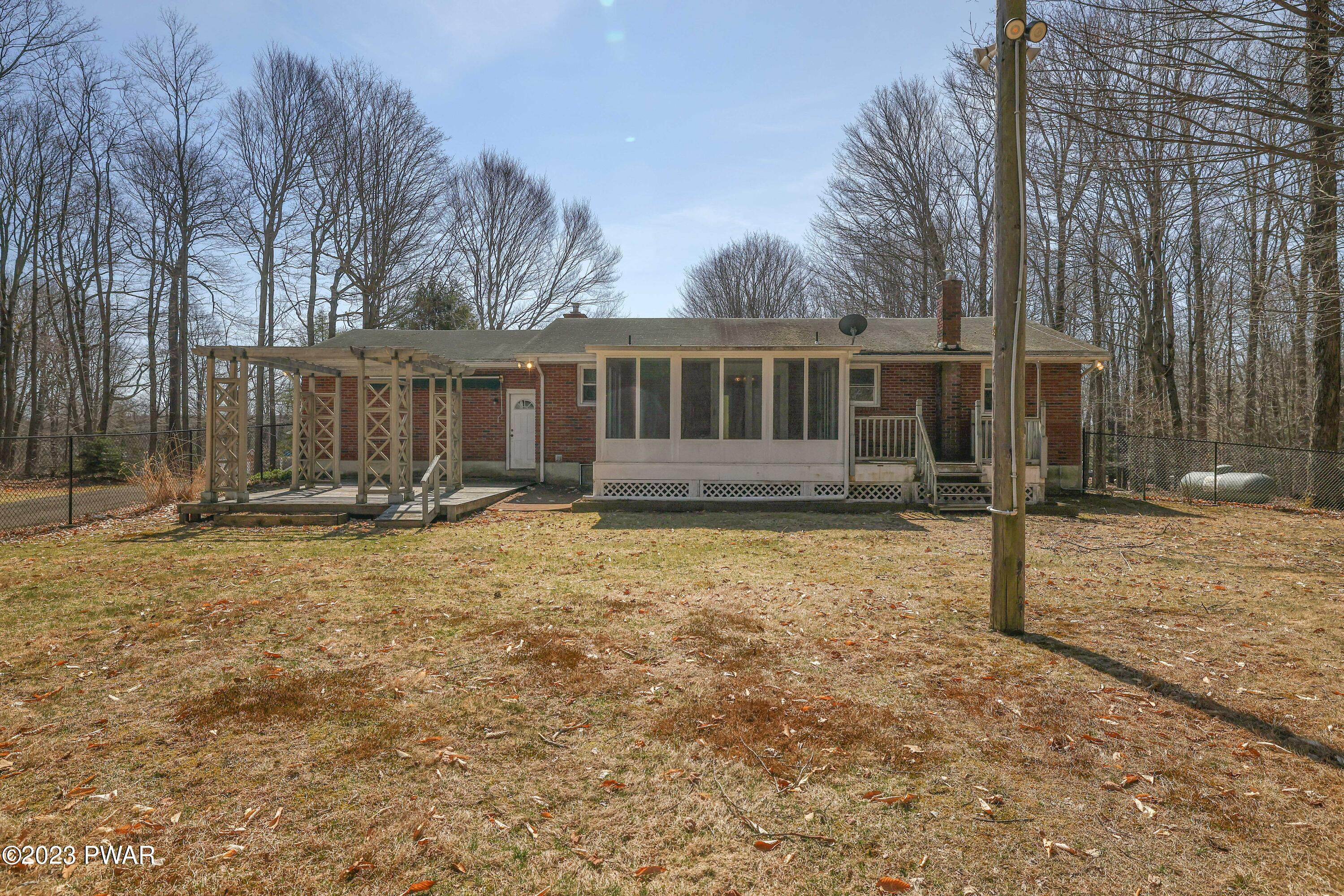 141 Lake In The Clouds Road Canadensis, PA 18325 - Photo 34 of 57 Fenced in Yard