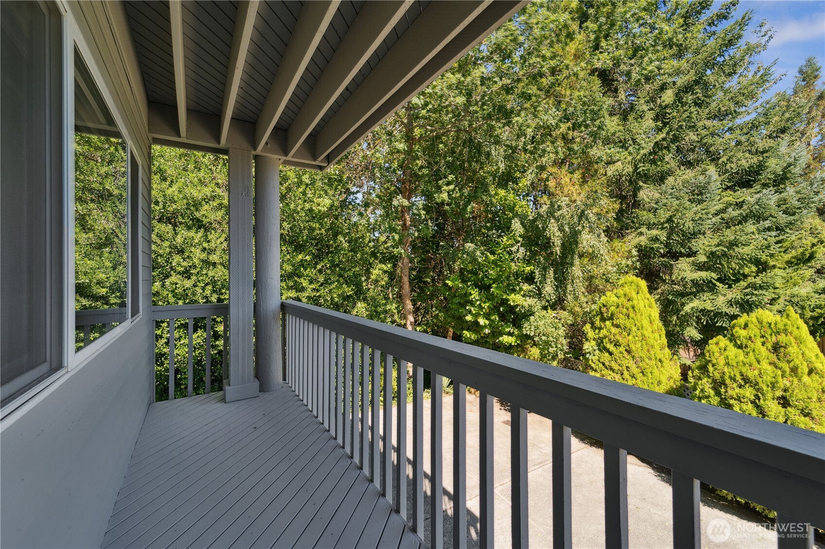 19749 53rd Avenue Northeast Lake Forest Park, WA 98155 - Photo 34 of 35 a view of balcony with wooden floor