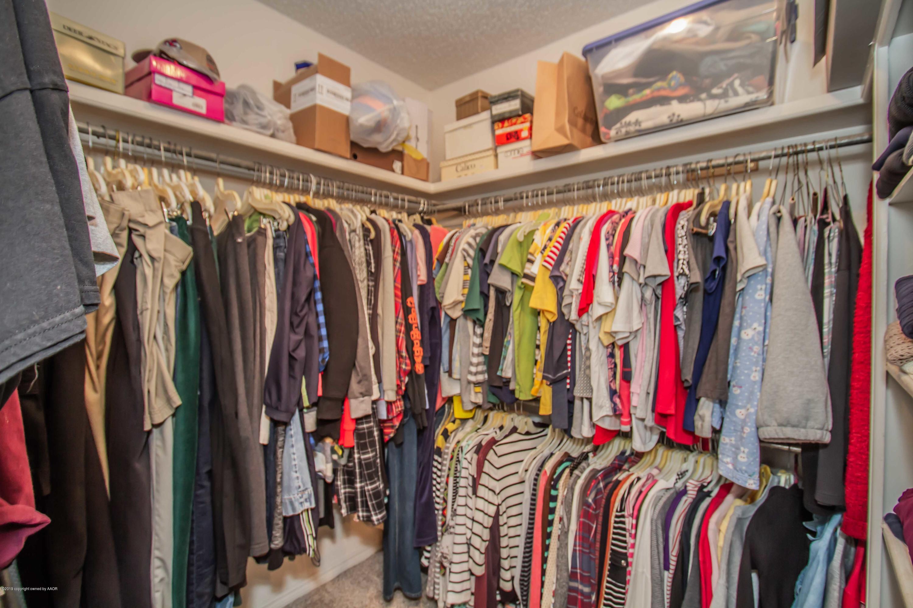 6132 Belpree Road Amarillo, TX 79106 - Photo 23 of 38 MASTER CLOSET