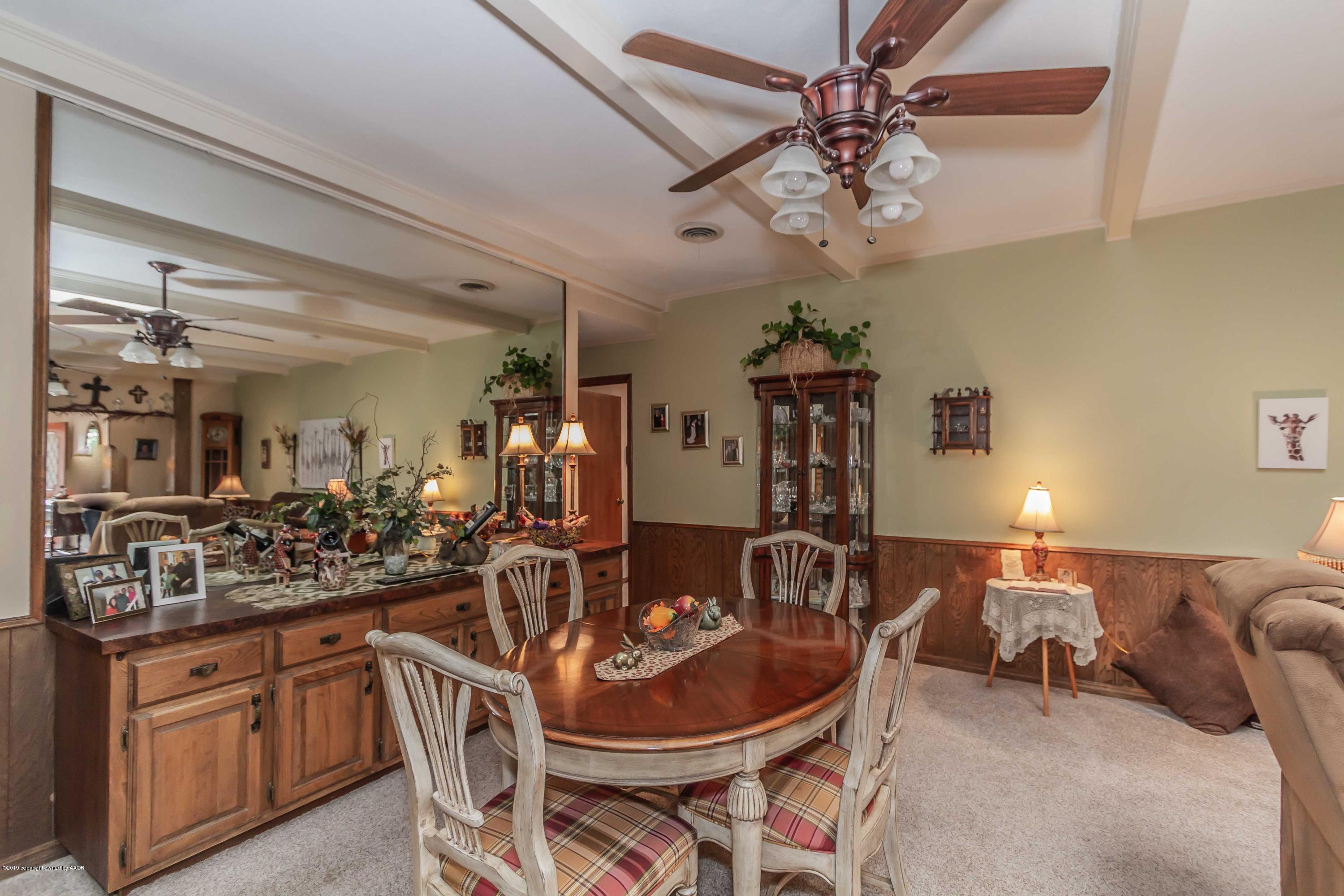 6132 Belpree Road Amarillo, TX 79106 - Photo 8 of 38 FORMAL DINING VIEW 2