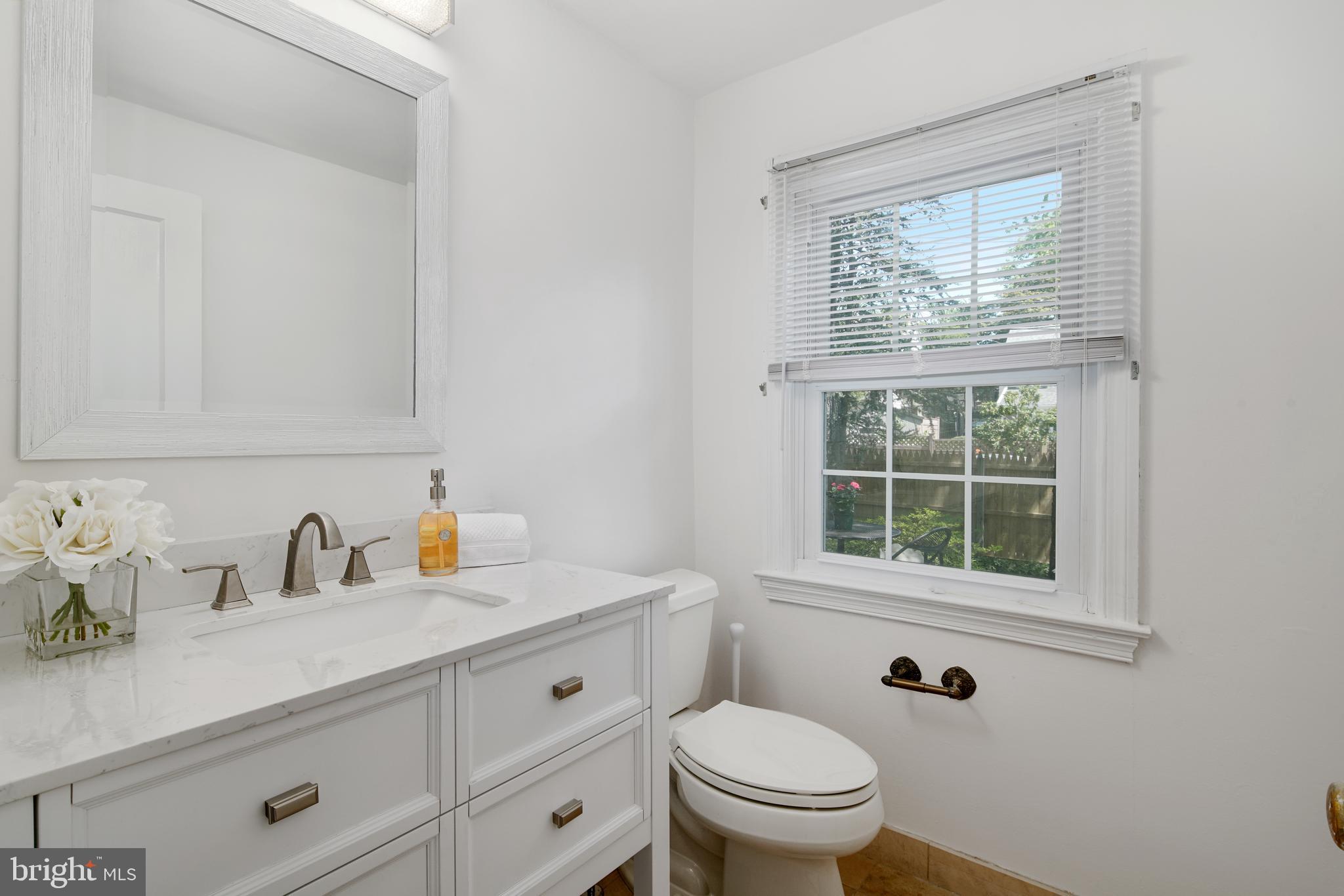 433 Haverford Road Wynnewood, PA 19096 - Photo 8 of 32 Newly renovated powder room