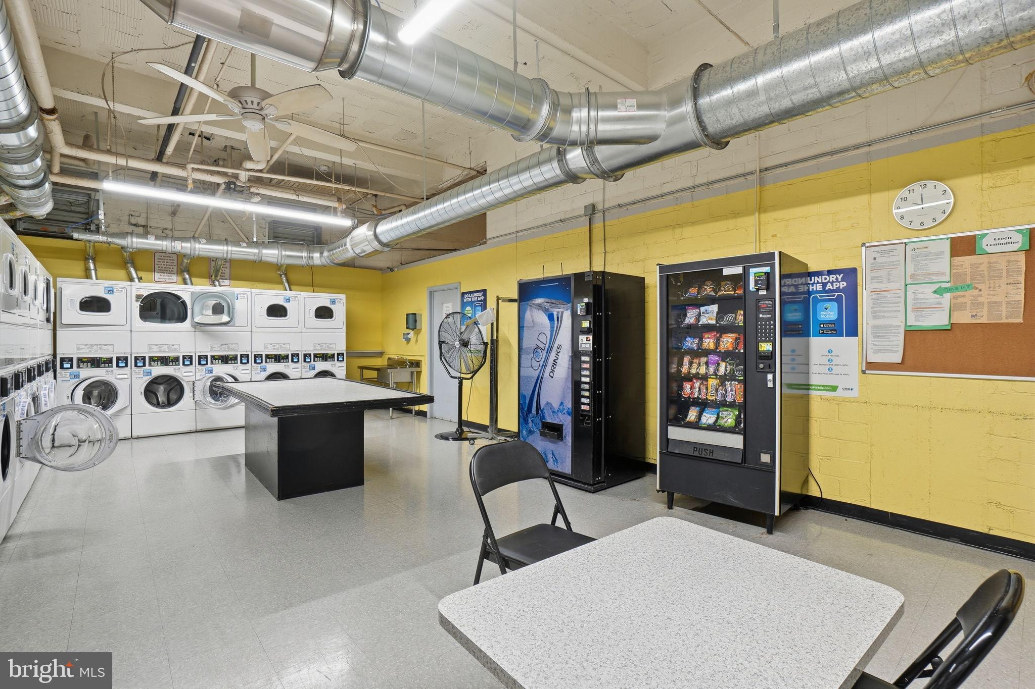 2040 Belmont Road Northwest, Unit 536 Washington, DC 20009 - Photo 28 of 31 Bright and functional laundry room space.