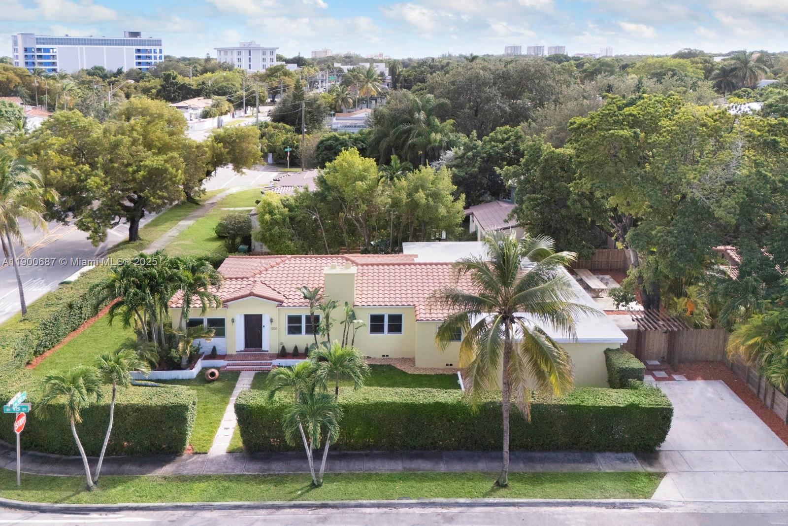 1200 Southwest 18th Street Miami, FL 33145 - Photo 34 of 36 an aerial view of a house