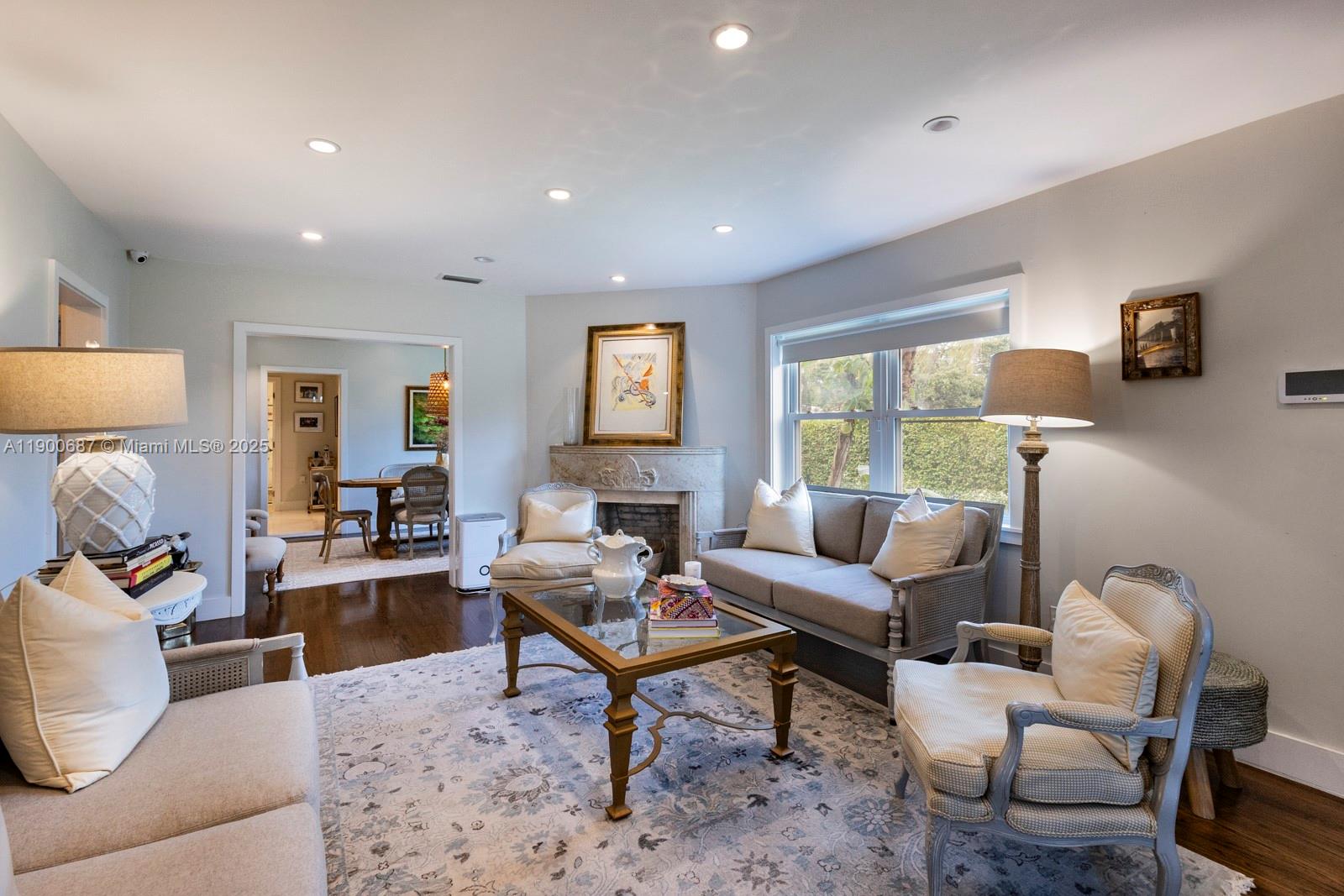 1200 Southwest 18th Street Miami, FL 33145 - Photo 7 of 36 a living room with furniture and a wooden floor