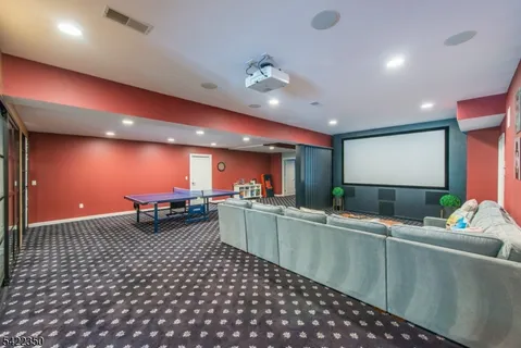 a kitchen with a sink and counter top space