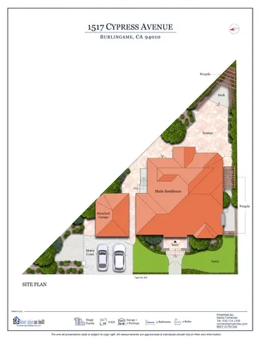 $2,998,000 | 1517 Cypress Avenue, Burlingame, CA 94010