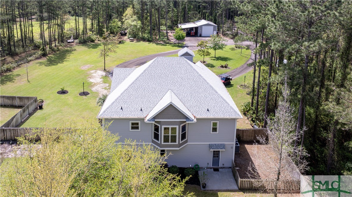 275 Kilkenny Road Richmond Hill, GA 31324 - Photo 5 of 50 Aerial backyard to front of property