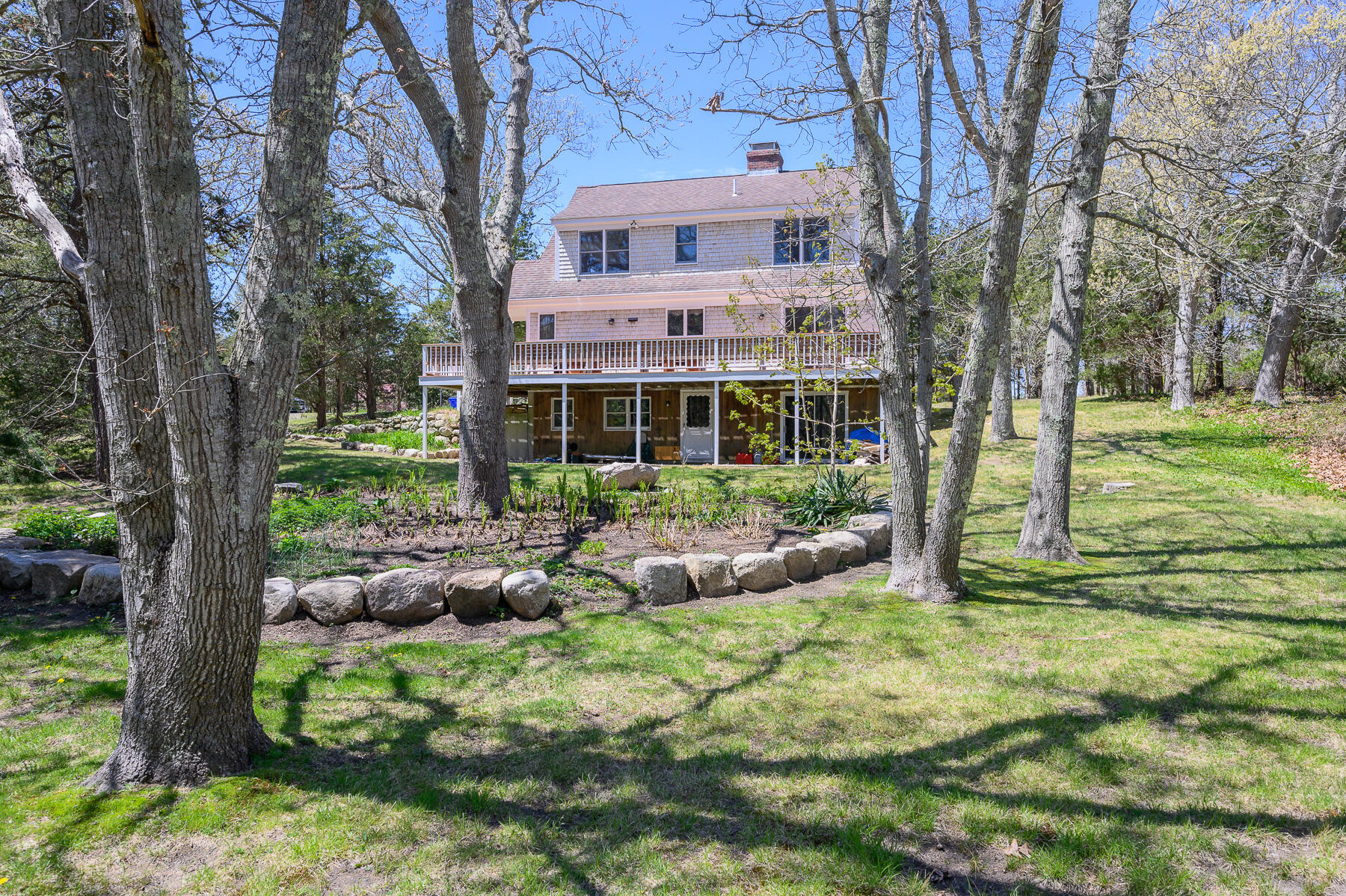 1221 County Road Cataumet, MA 02534 - Photo 37 of 42 back yard view