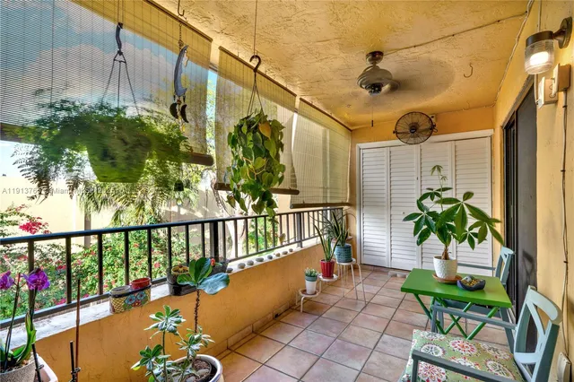 a view of a chairs on the deck