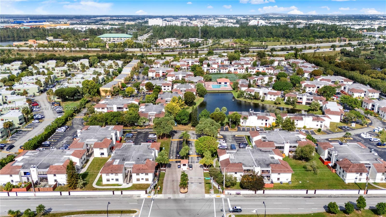 10857 Northwest 7th Street, Unit 2417 Miami, FL 33172 - Photo 7 of 35 an aerial view of city
