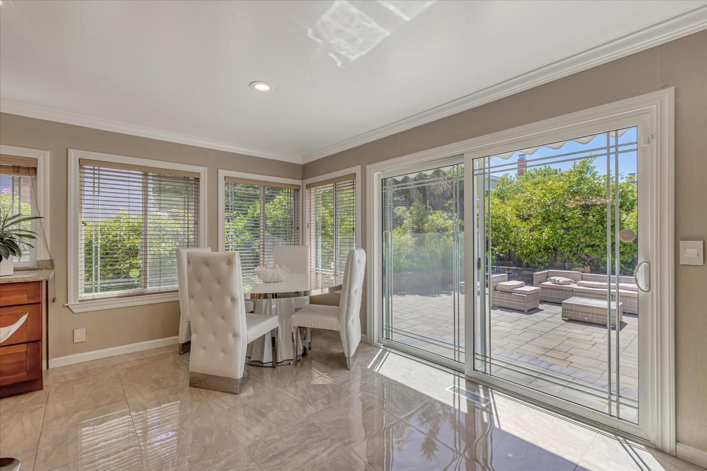 673 Timberpine Avenue Sunnyvale, CA 94086 - Photo 17 of 33 a view of a room that has a bed and glass door