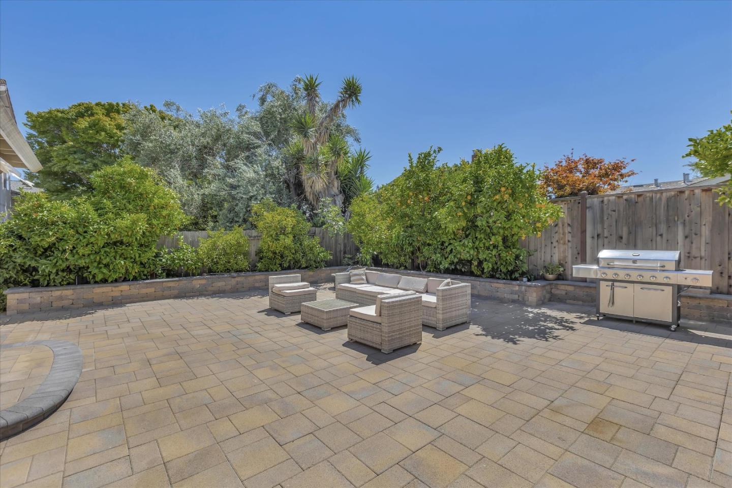 673 Timberpine Avenue Sunnyvale, CA 94086 - Photo 29 of 33 a backyard of a house with table and chairs