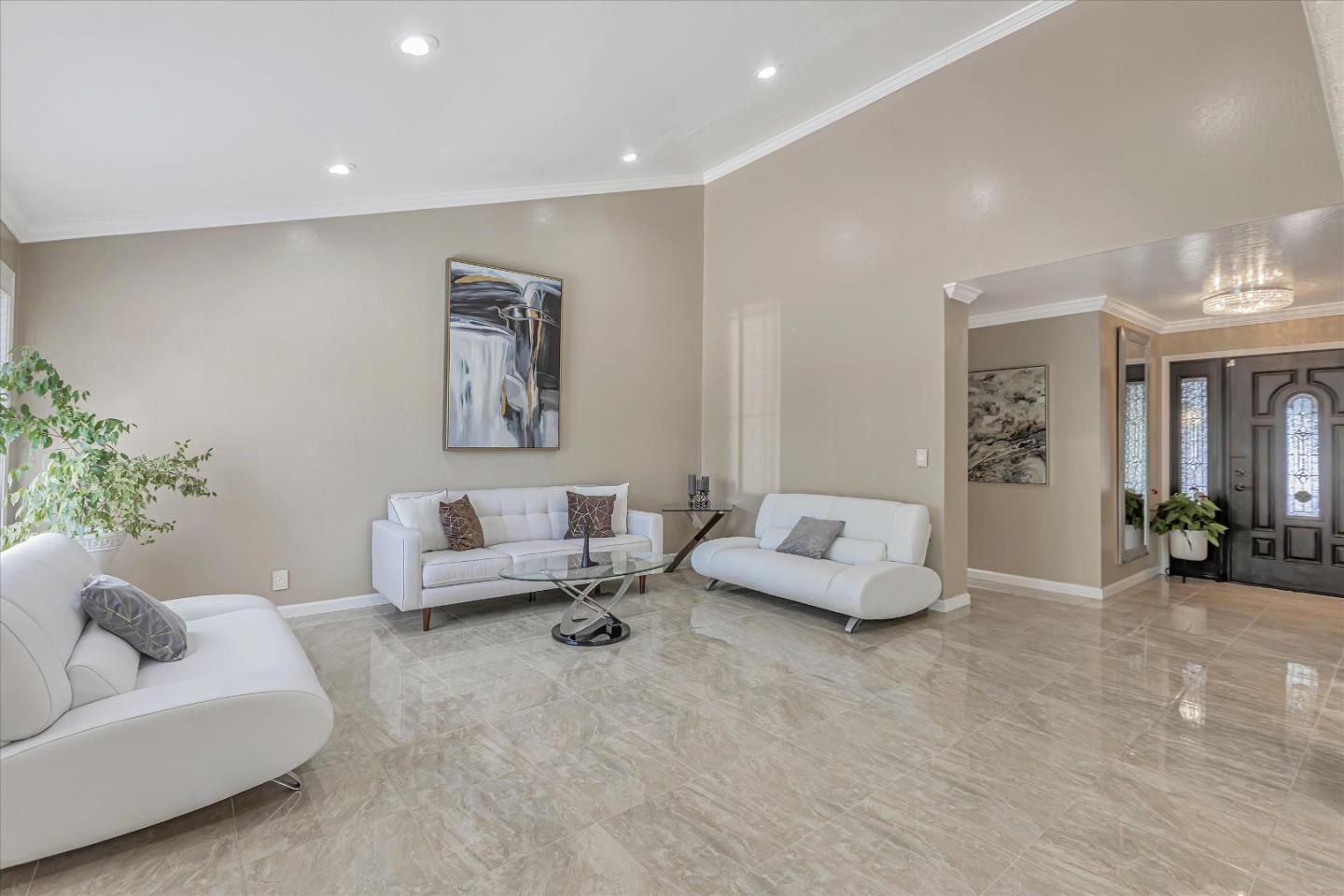 673 Timberpine Avenue Sunnyvale, CA 94086 - Photo 10 of 33 a living room with furniture and painting on the wall