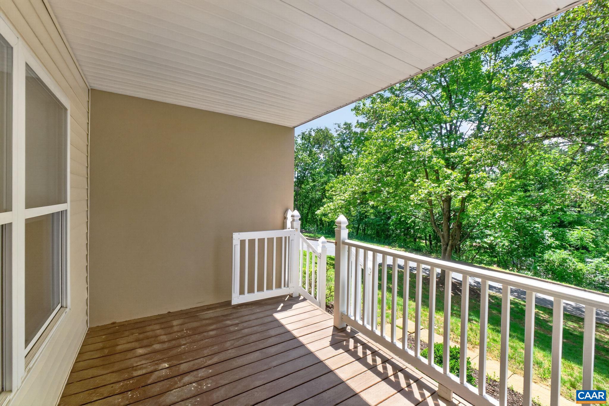 590 Mockingbird Way Charlottesville, VA 22901 - Photo 39 of 43 a view of balcony with wooden floor