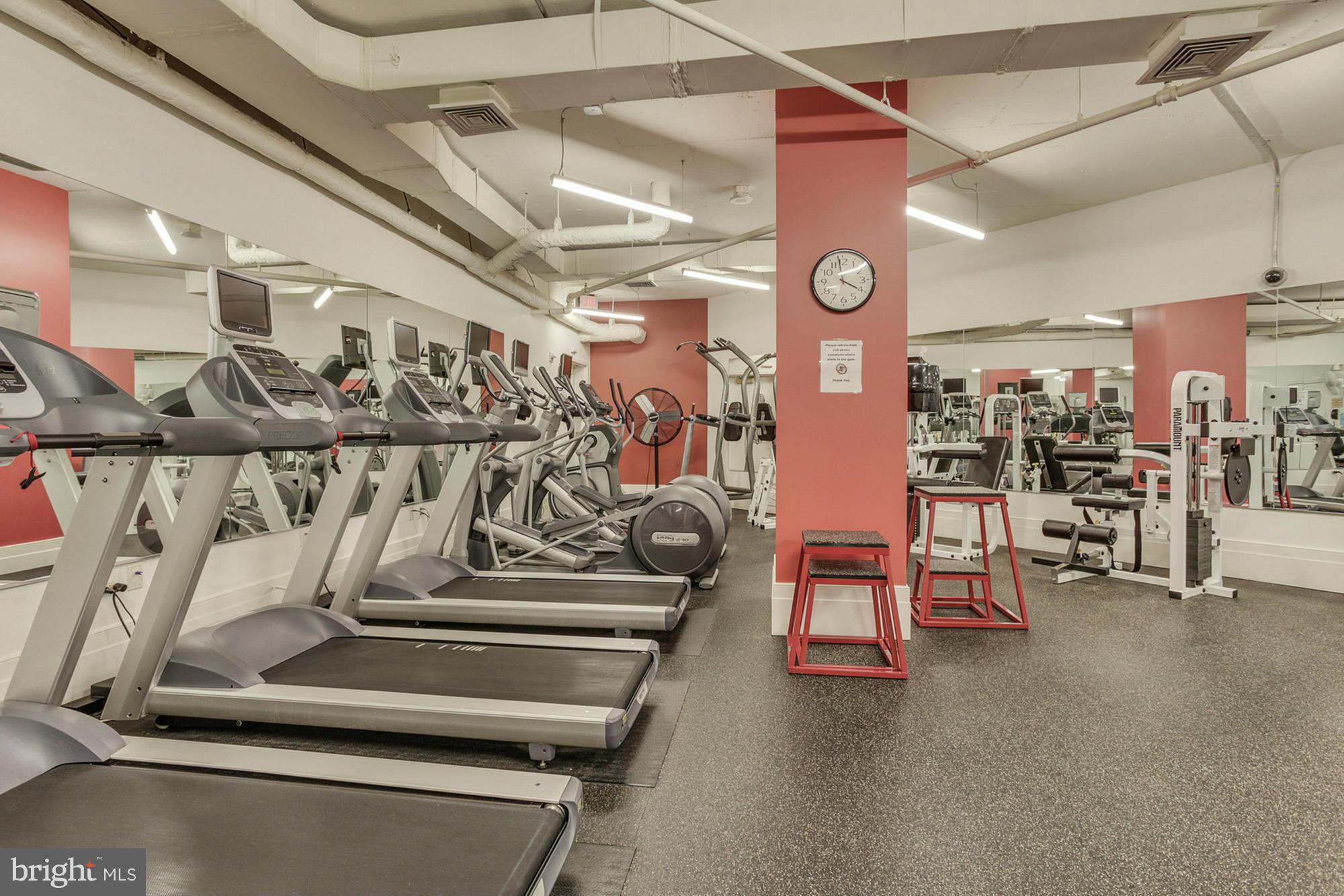 2425 L Street Northwest, Unit 412 Washington, DC 20037 - Photo 20 of 28 a view of gym