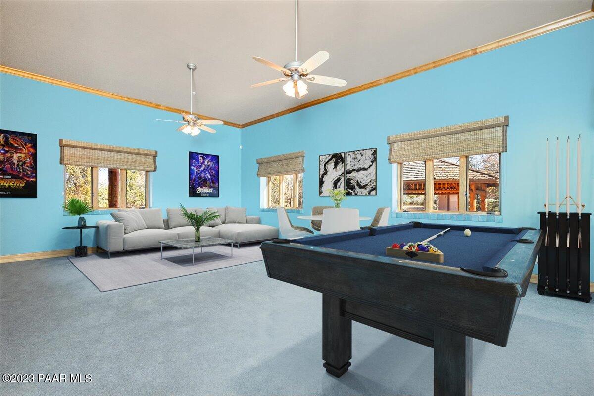 3475 Renegade Road Prescott, AZ 86305 - Photo 94 of 109 Rec Room staged