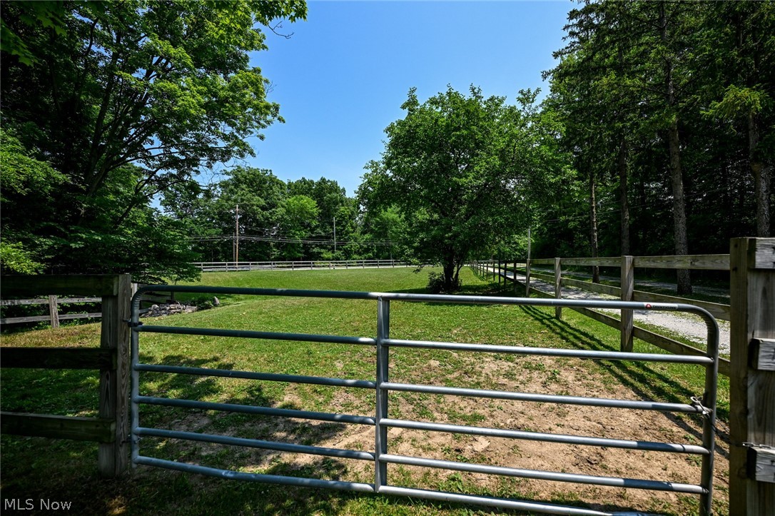 24481 Barrett Road Olmsted Falls, OH 44138 - Photo 13 of 49 Gate to front grass pasture