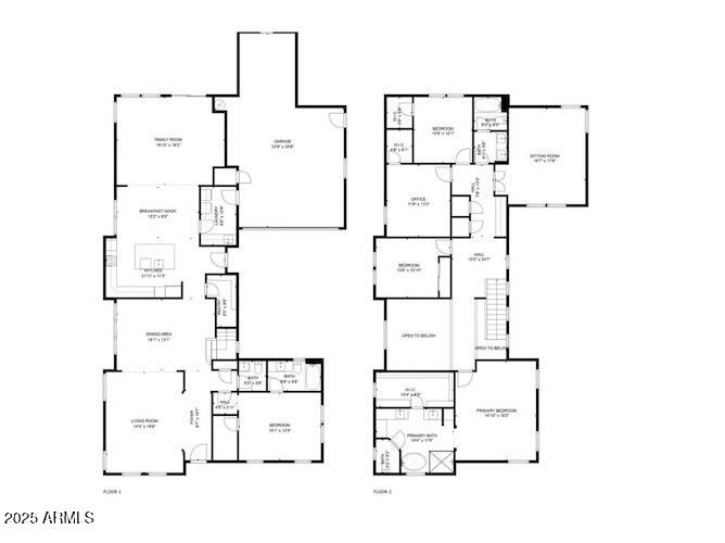 2946 North Beverly Place Buckeye, AZ 85396 - Photo 61 of 61 Floor Plan: 5 Bedrooms/4 Baths