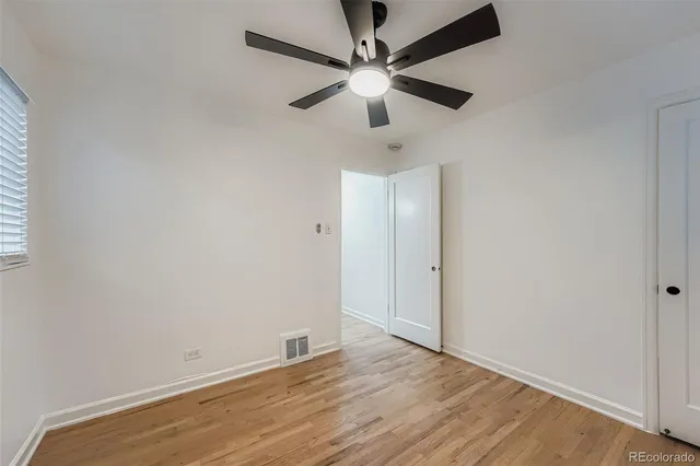 wooden floor in an empty room