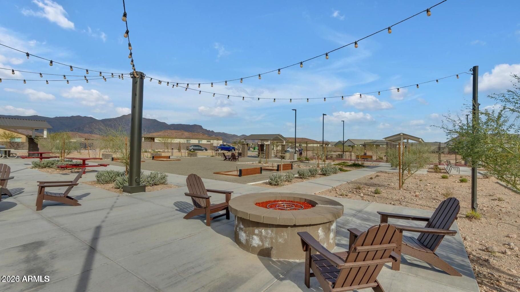 12330 East Soloman Road Gold Canyon, AZ 85118 - Photo 66 of 69 a view of a terrace with furniture and outdoor view