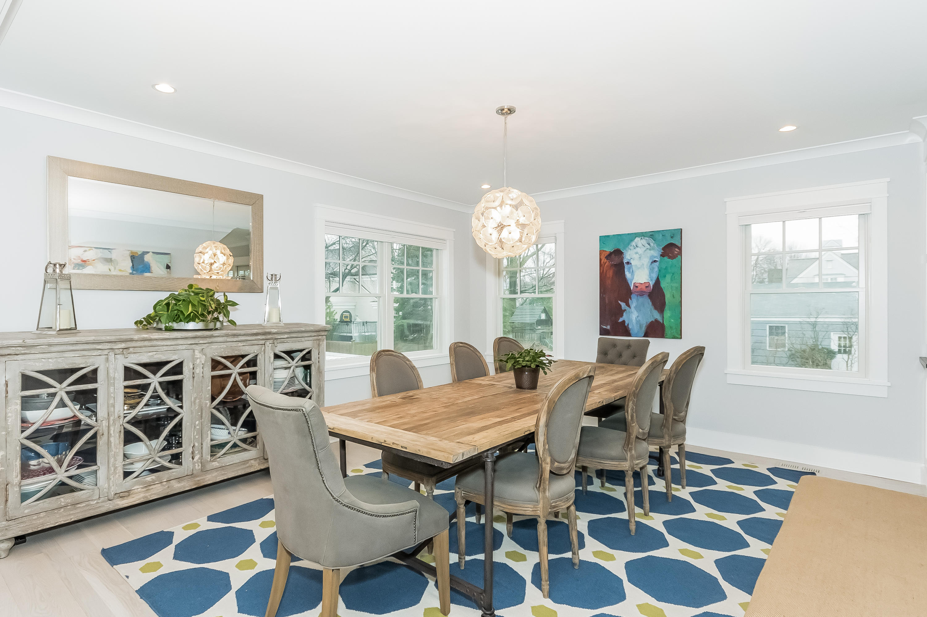 20 Plymouth Road Darien, CT 06820 - Photo 15 of 46 a view of a dining room with furniture window and wooden floor