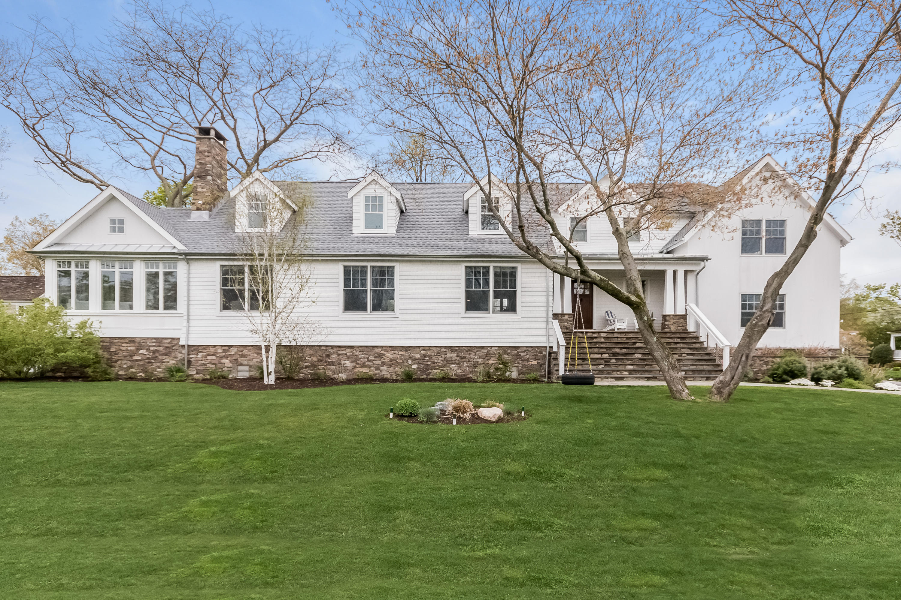 20 Plymouth Road Darien, CT 06820 - Photo 5 of 46 a view of a yard in front of a house