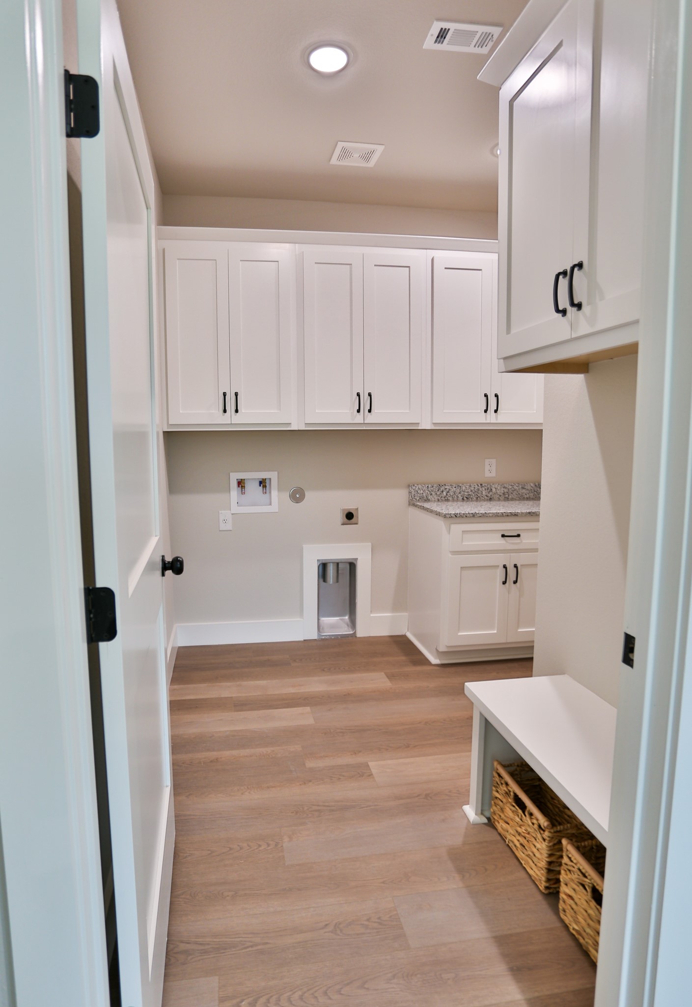 325 String Prairie Way Smithville, TX 78957 - Photo 11 of 23 a view of kitchen with wooden floor