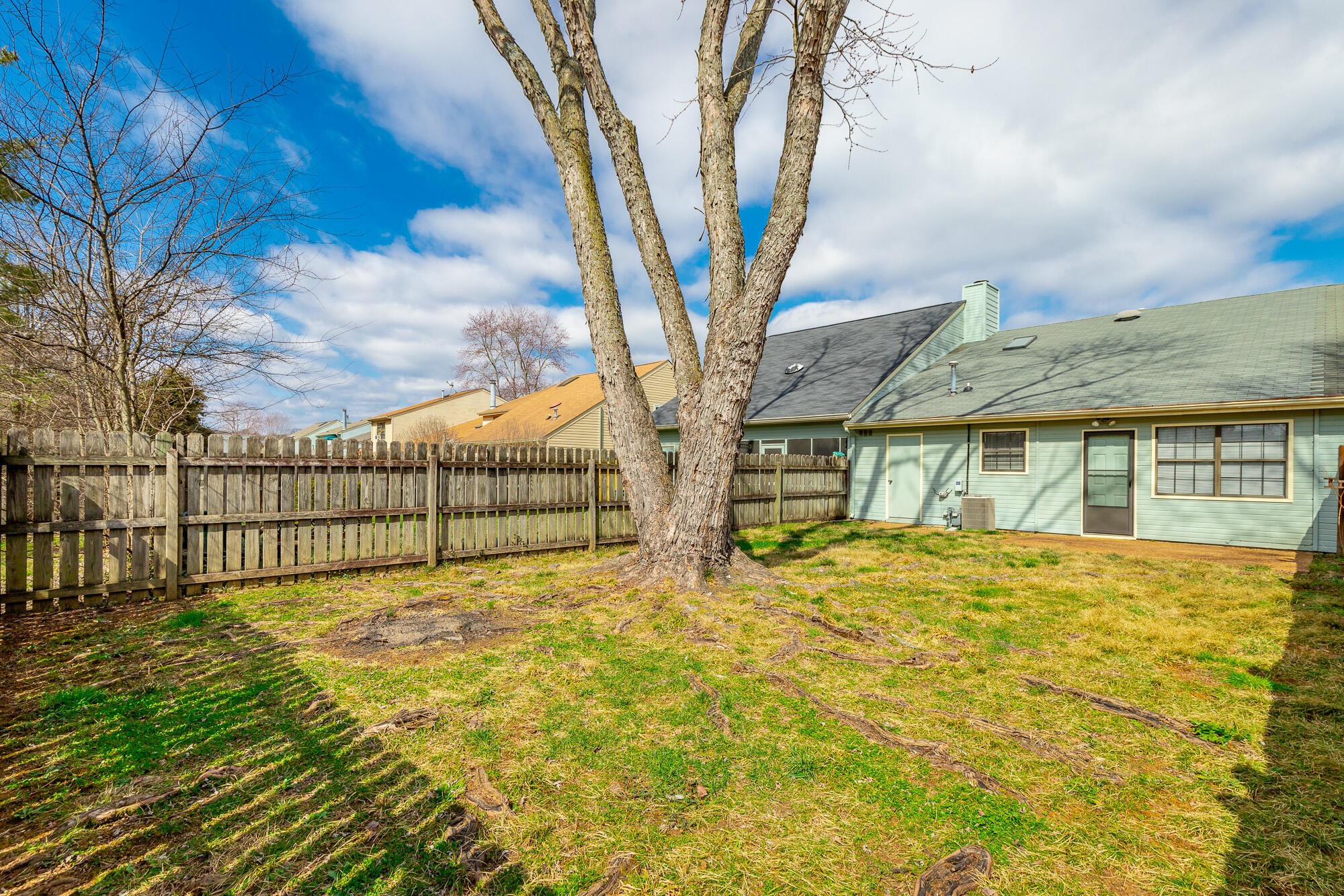 6780 Hickory Creek Road Chattanooga, TN 37421 - Photo 54 of 60 a view of a yard with wooden fence