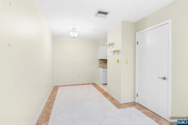 a view of a bathroom with a shower