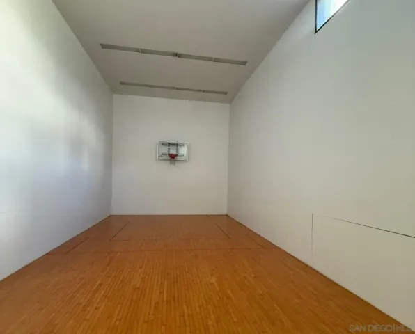 a view of empty room