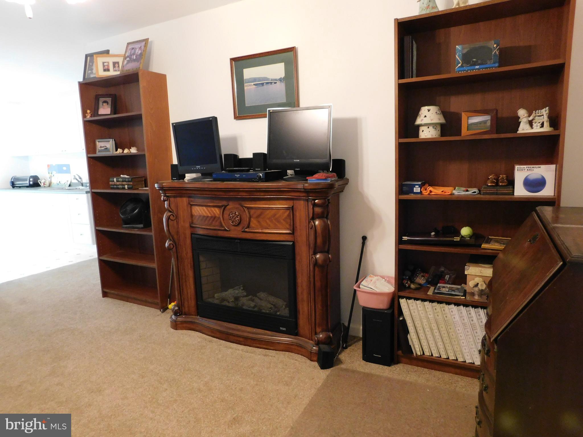 2431 Island Branch Road White Hall, MD 21161 - Photo 26 of 33 In-Law Suite - Electric Fireplace