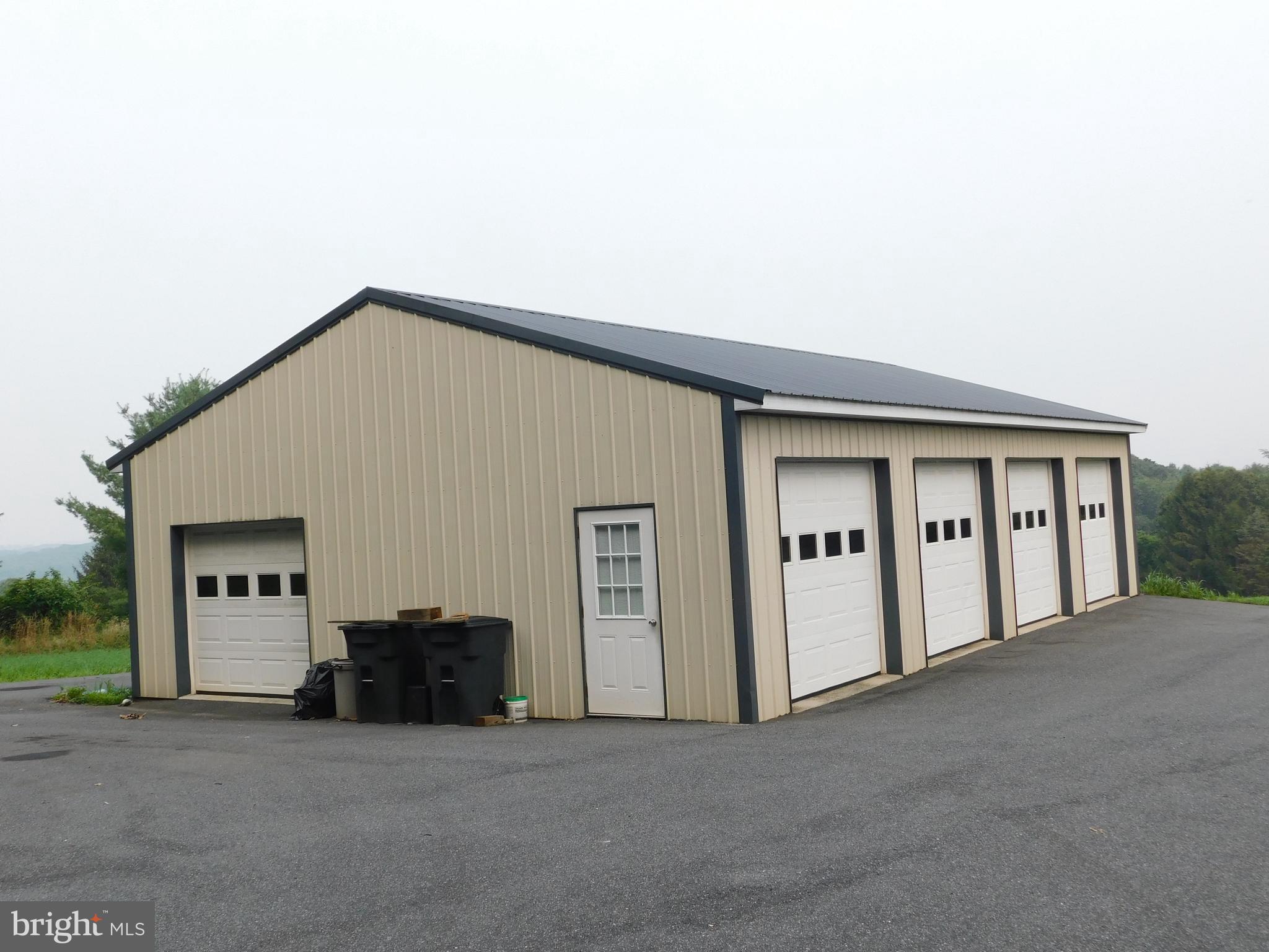 2431 Island Branch Road White Hall, MD 21161 - Photo 4 of 33 Garage/Shop - side and front view