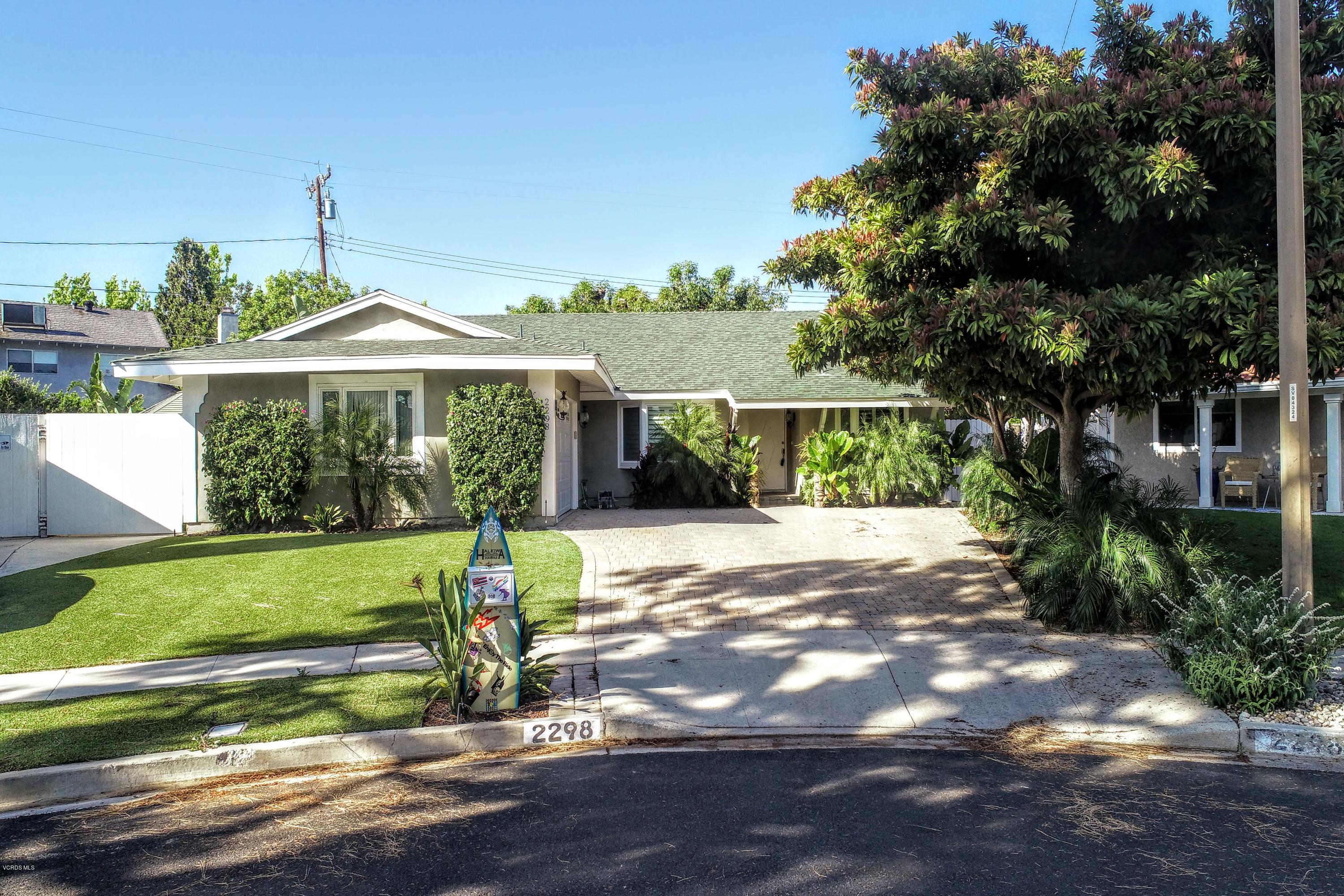 2298 Copley Street Simi Valley, CA 93063 - Photo 48 of 51 a view of a house with a yard