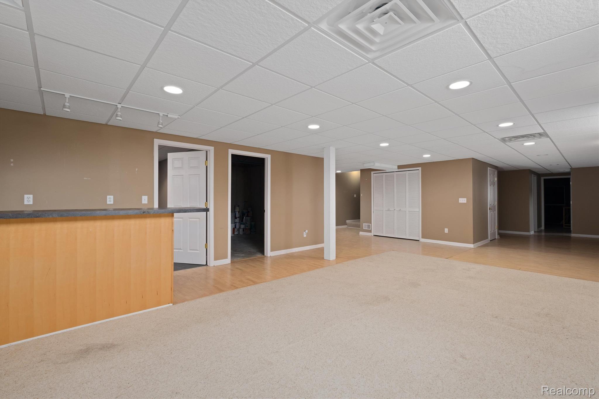 52903 Chesterfield Road New Baltimore, MI 48051 - Photo 41 of 54 Massive Finished Basement