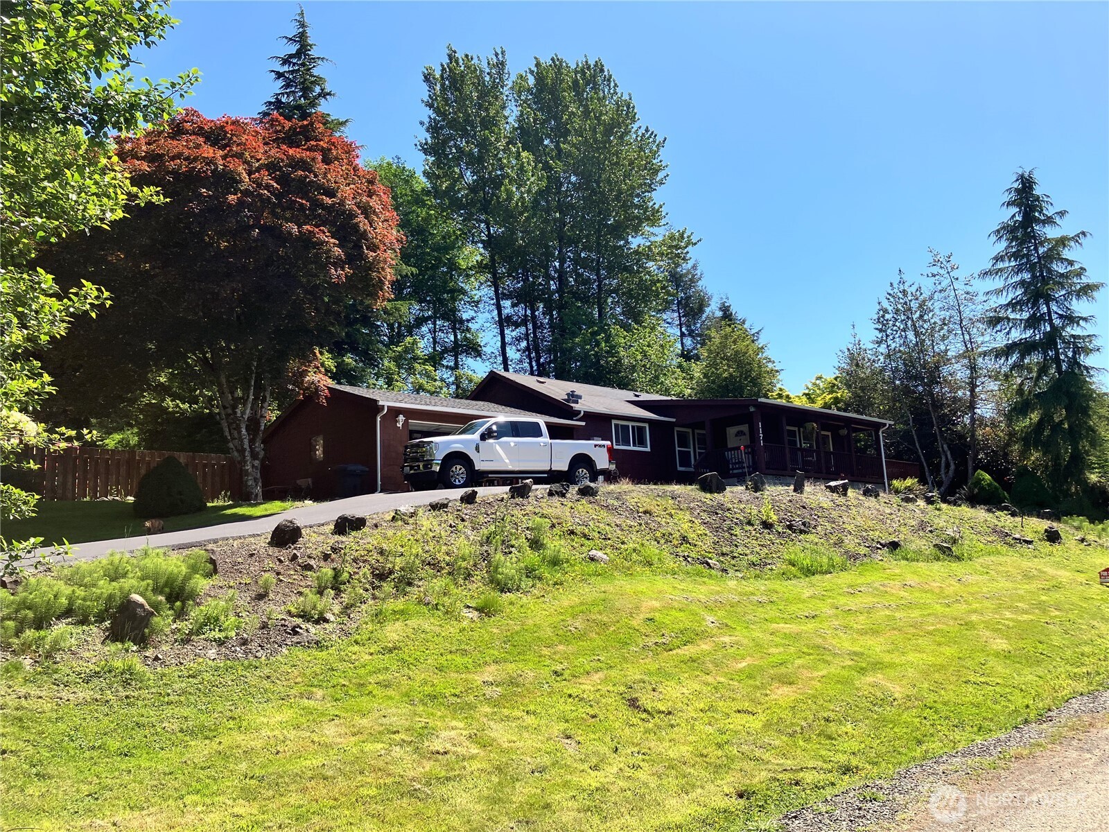 1171 Ray Hicks Street Raymond, WA 98577 - Photo 3 of 33 a view of backyard of the house