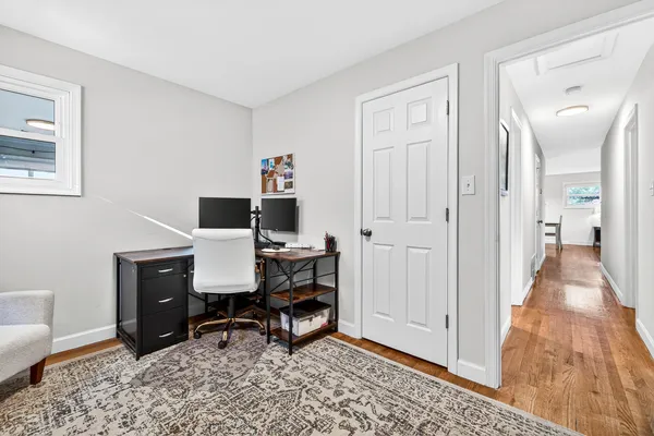 a view of a living room