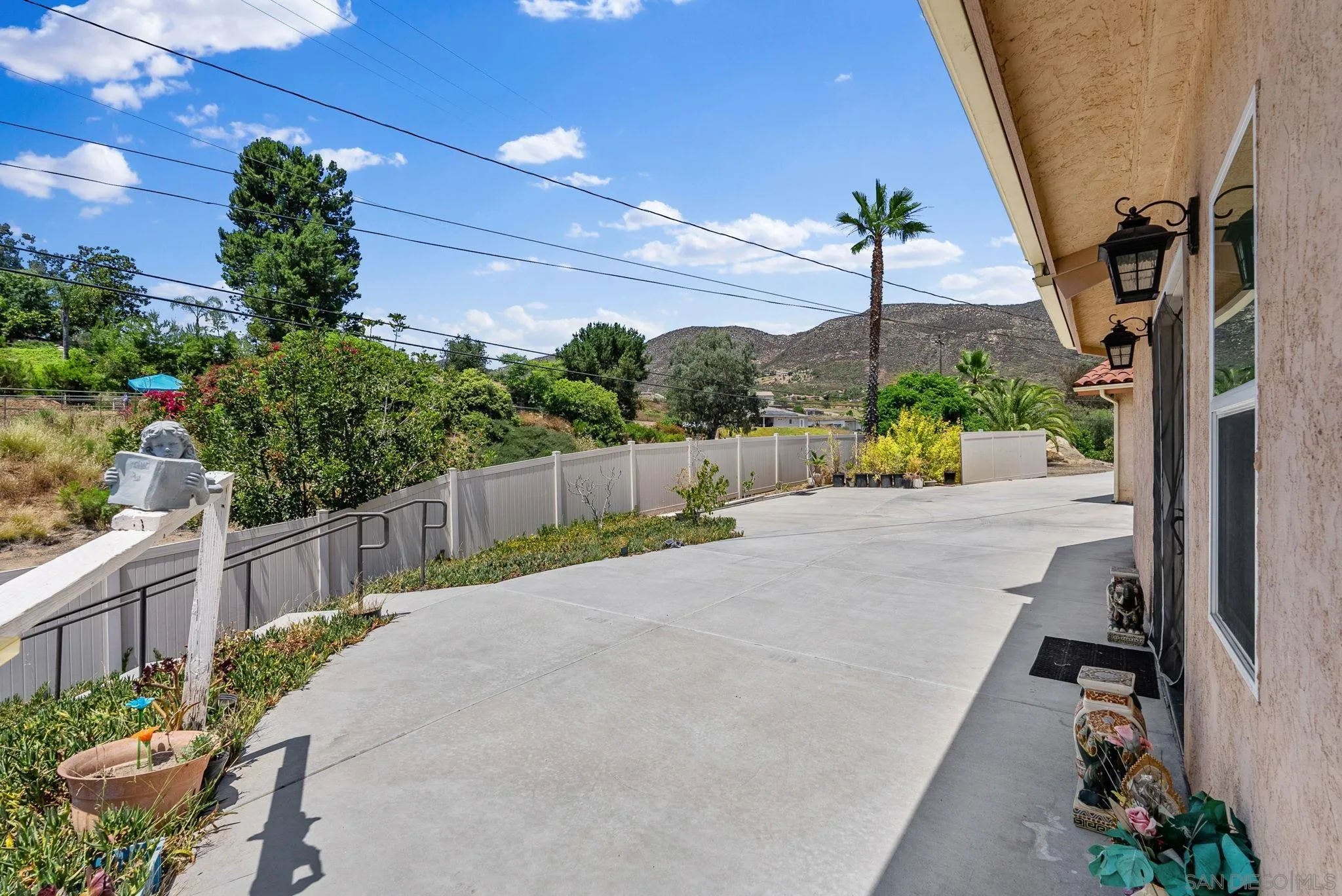 3290 Quail Way Jamul, CA 91935 - Photo 54 of 73 a garden view with a seating space